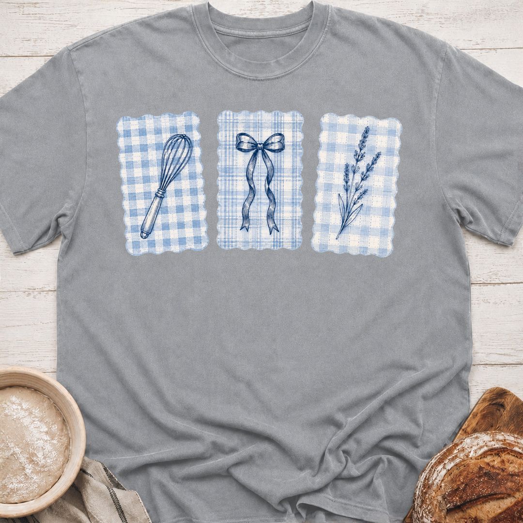 Gingham Baking Trio T-Shirt