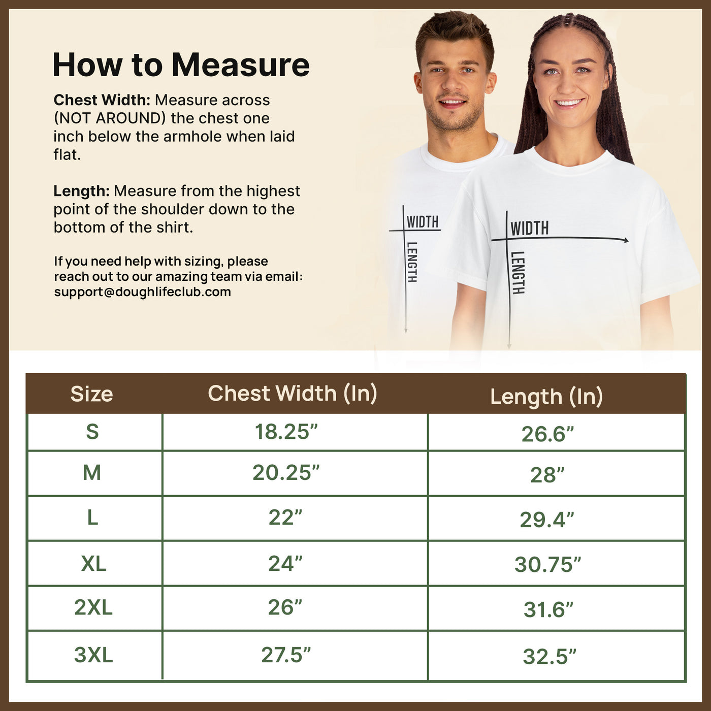 Sizing Guide